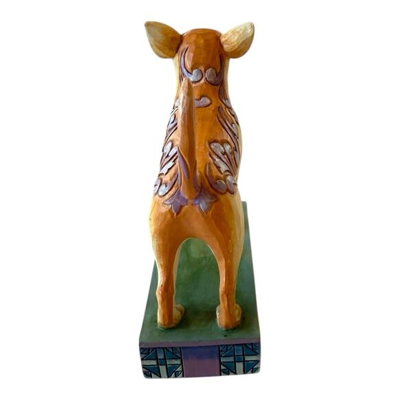 Charo Jim Shore Enesco 3.75x3.75 Chihuahua dog 2012 figurine 4031224 EUC - Picture 3 of 5